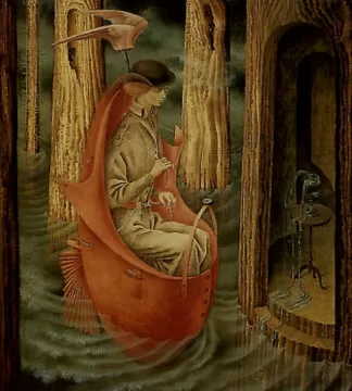 remedios varo, exploration of the sources of the orinoco river, 1959