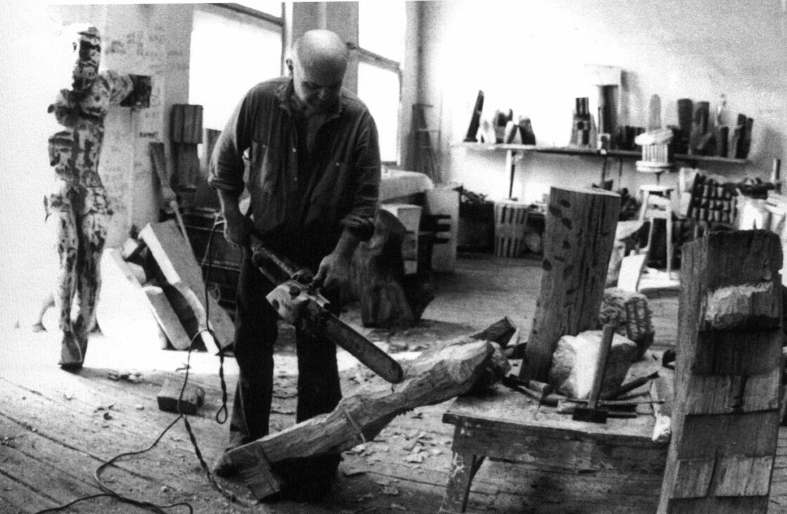 george apostu in atelier, centrul de cultură „george apostu”