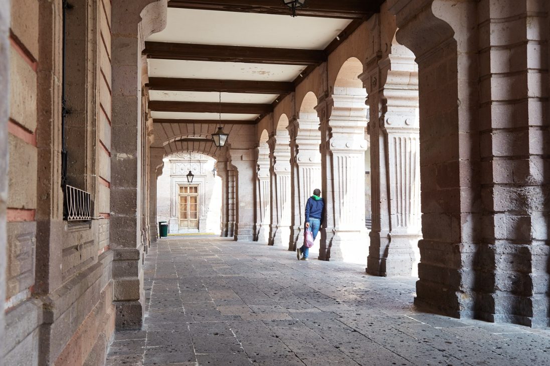 the,michoacan,regional,museum,in,morelia,,the,city,of,pink