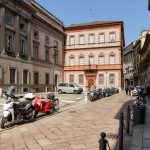 milan,,italy, ,april,17,,2018.,belgioioso,square,in,historical