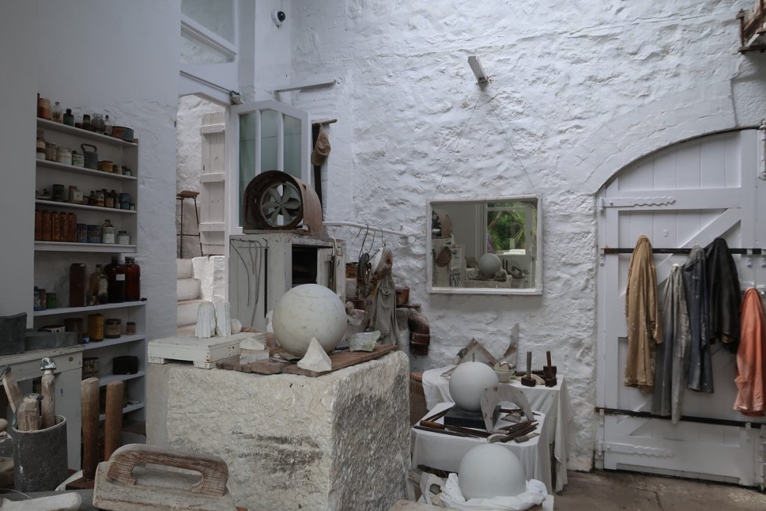 st,ives,,uk, ,july,2019:,barbara,hepworth,museum,and