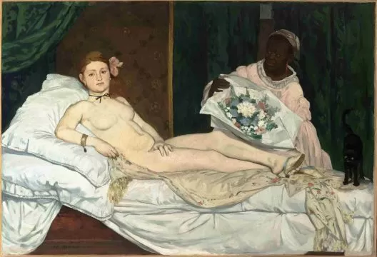 Édouard manet olympia musée d'orsay, paris