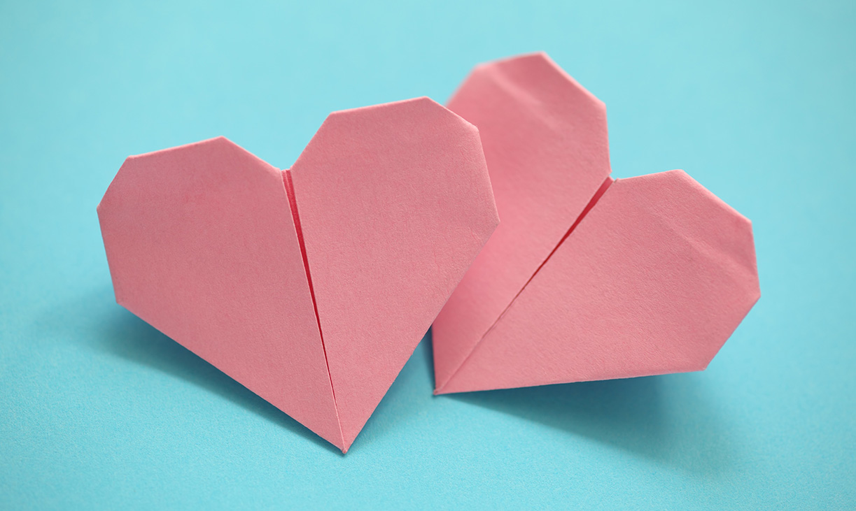 inima origami