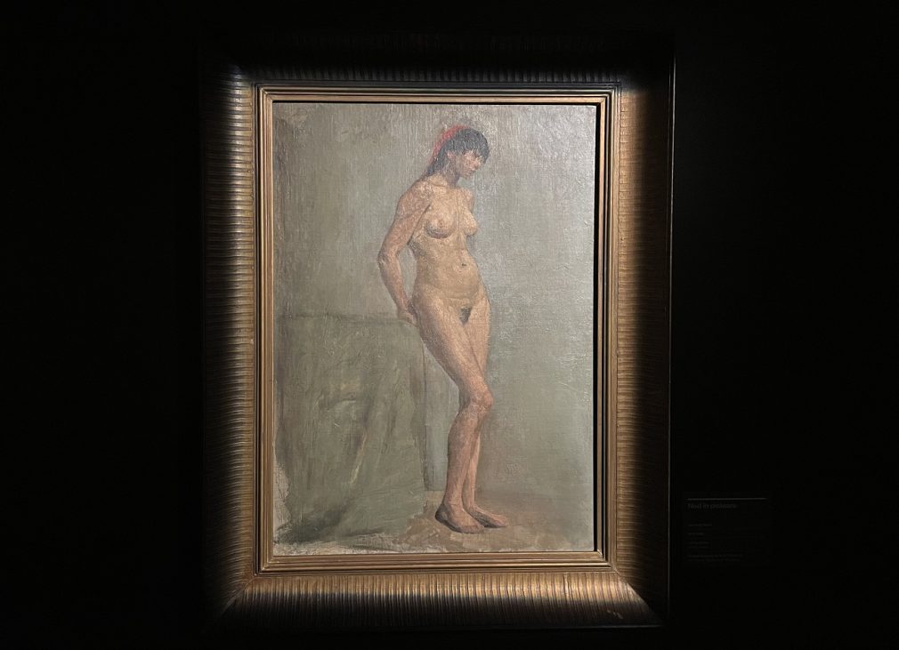 ioan andreescu, nud in picioare, mnart