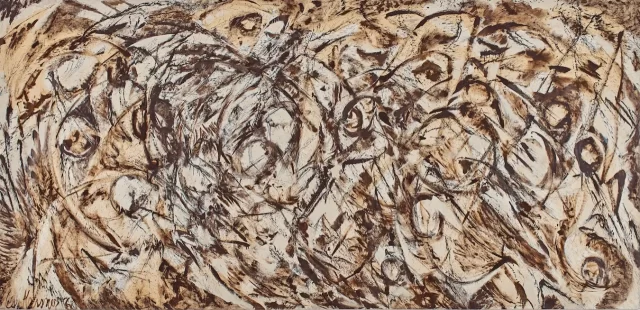 lee krasner, the eye is the first circle, 1960