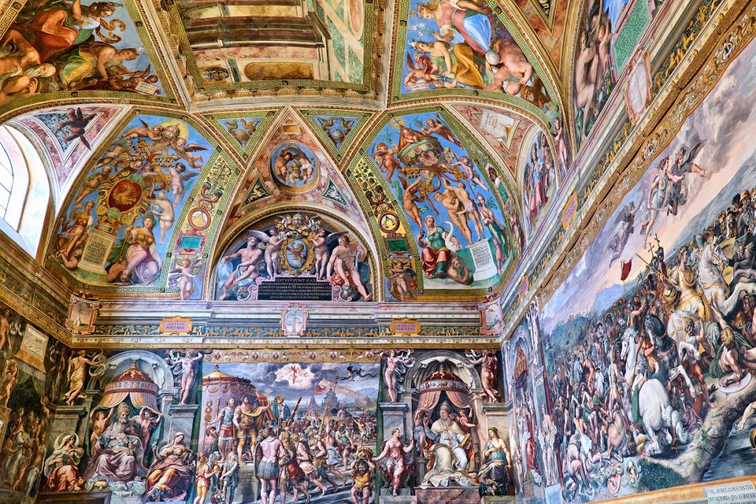 rome,lazio,italy.,the,vatican,museums,in,vatican,city.,raphael