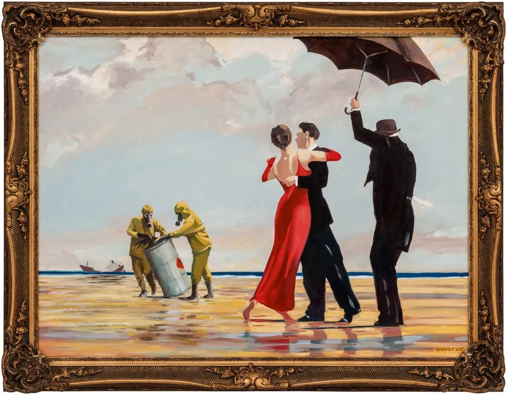 banksy, vettriano, sothebys