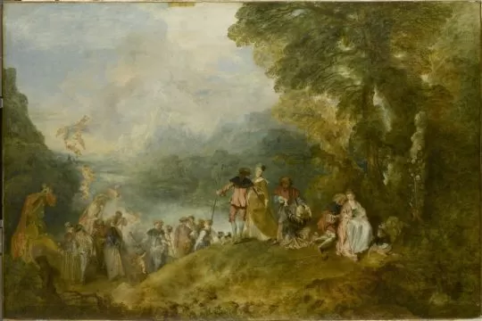 cythère, watteau, luvru