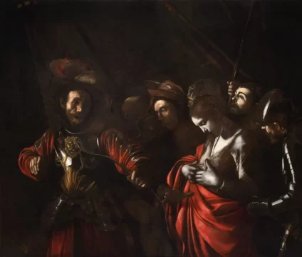 caravaggio, ursula, intesa