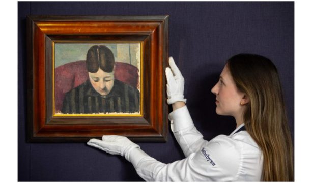 portrait de madame cezanne