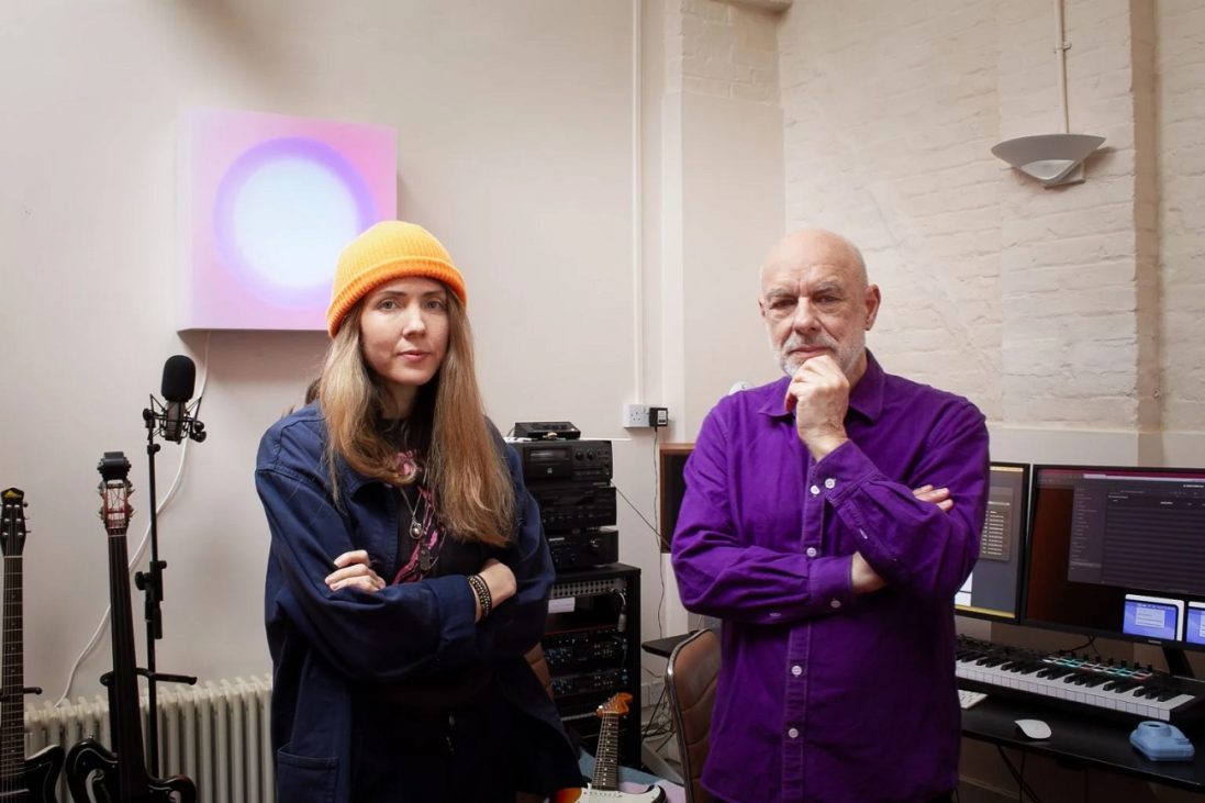 beatie wolfe, brian eno, bb studio, credit cecily eno