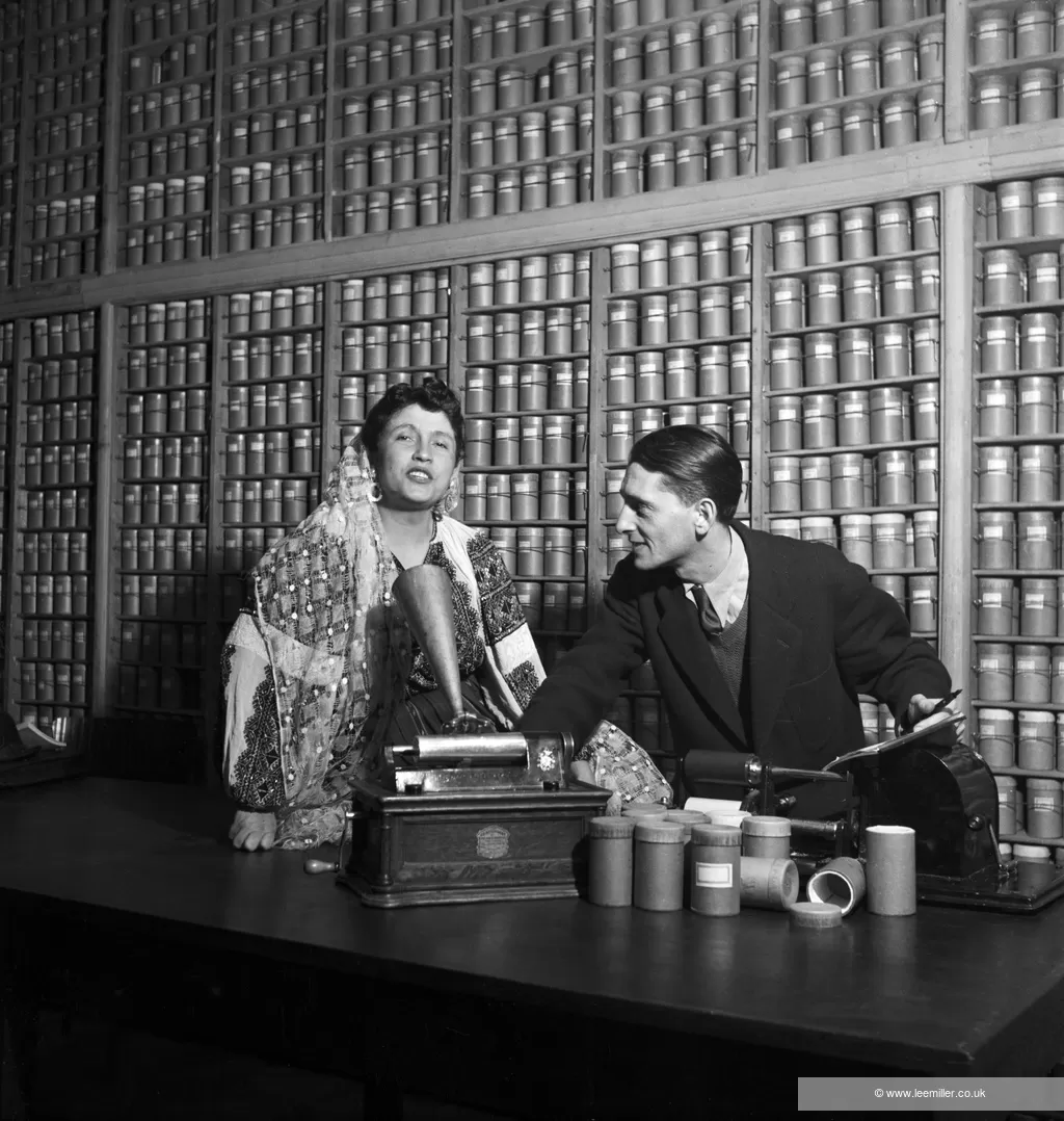 harry brauner (musicologist) and maritza [maria lătăreţu] (romanian folk singer)