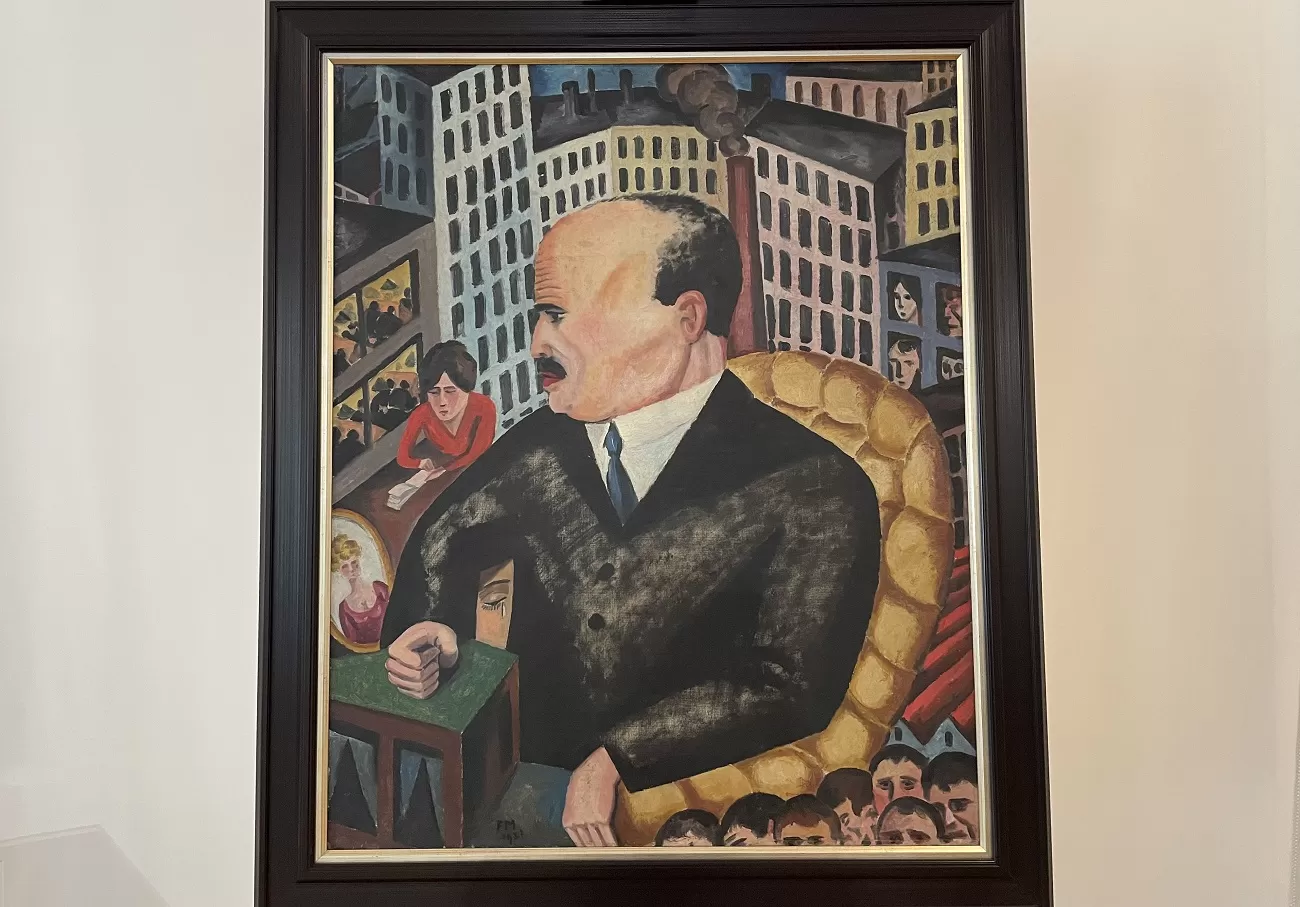 directorul de fabrica, frans masereel, mnar, curatorial