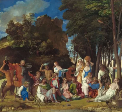 feast of the gods bellini titian dossi national gallery of art washington