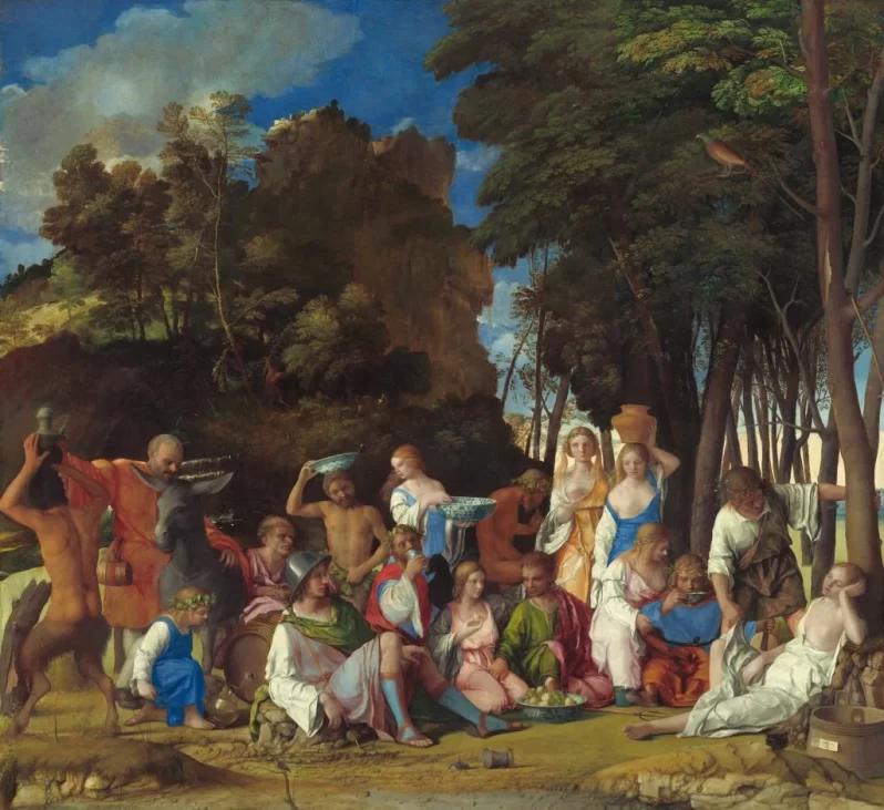 feast of the gods bellini titian dossi national gallery of art washington