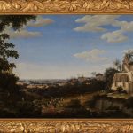 frans post, sothebys, view of olinda, brazil, with ruins of the jesuit church