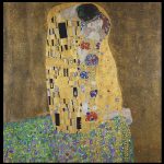 gustav klimt, sarutul der kuss (liebespaar), foto belvedere, wien