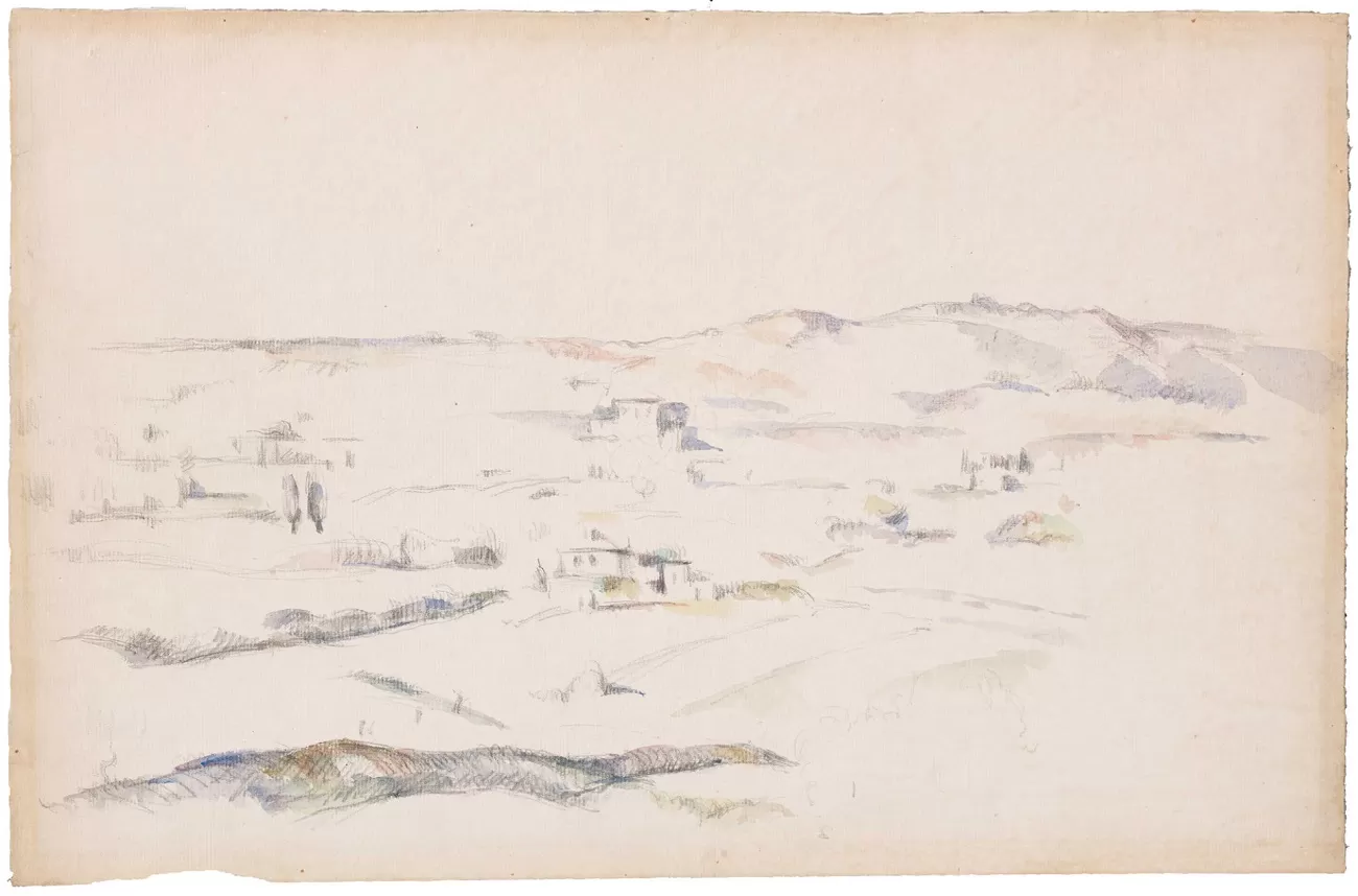 paul cézanne, paysage en provence, foto elmer de haas