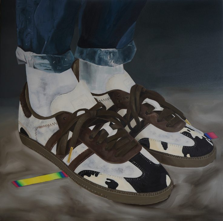 premiul i stefania ciobanu it’s better this way 100x100 ulei pe panza