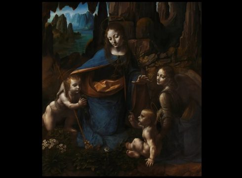 the virgin on the rocks leonardo da vinci, national gallery londra