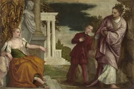 un joven de la familia sanuto elige la virtud frente al vicio