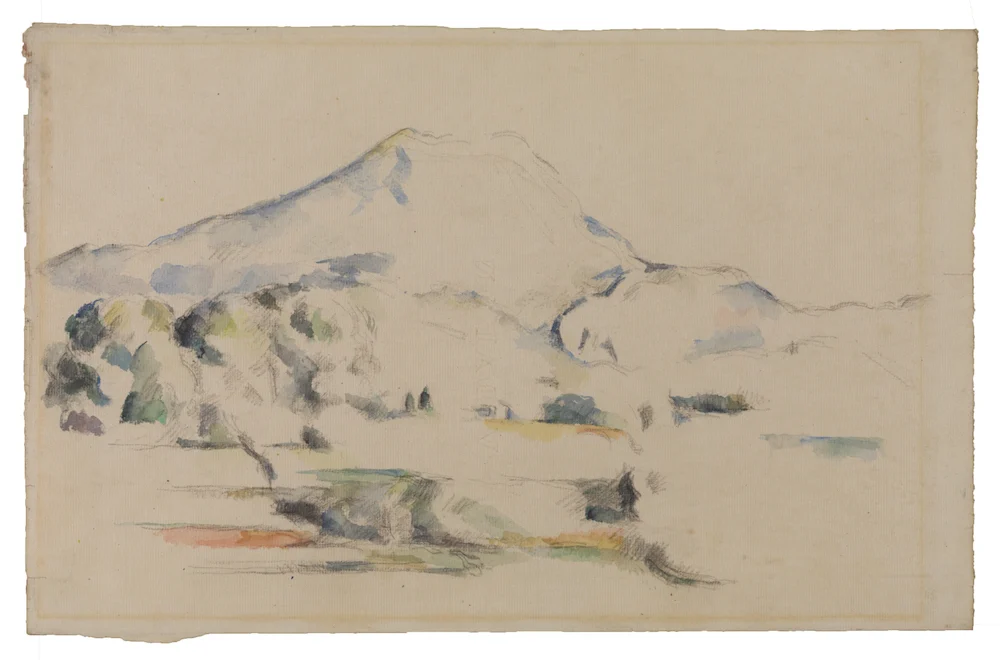 cezanne, la montagne sainte victoire, the courtauld gallery