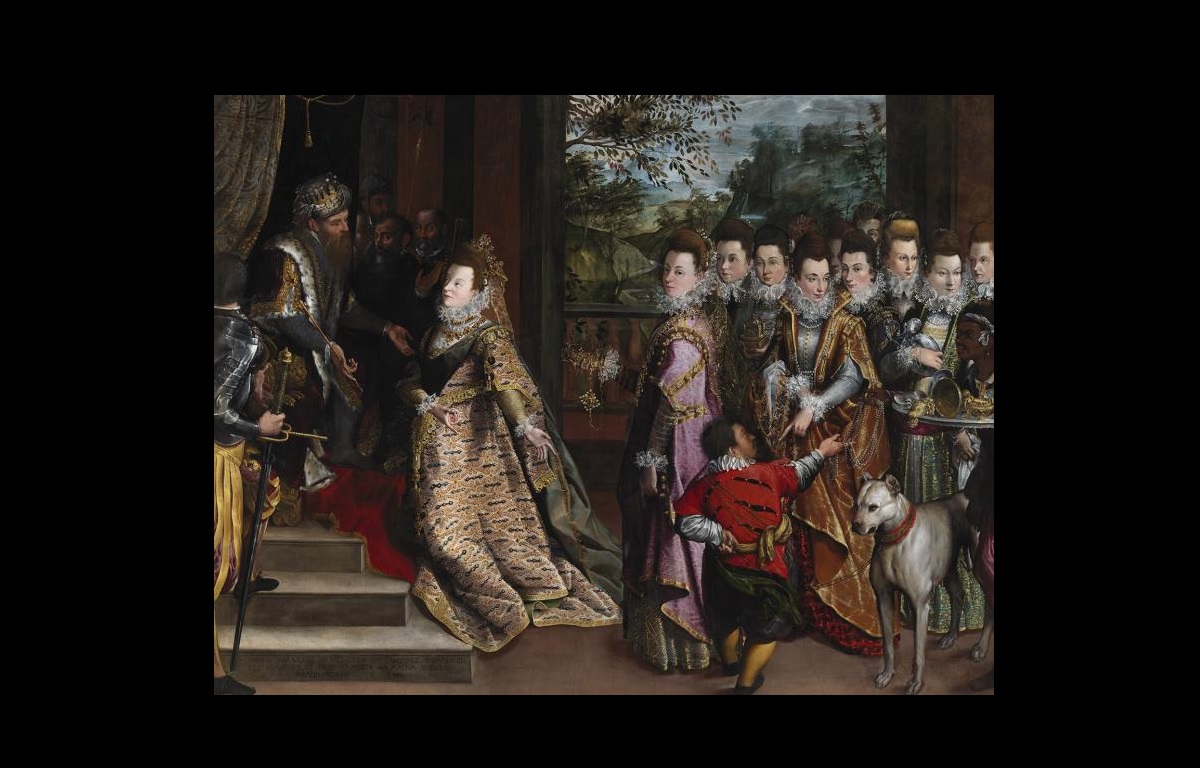 fontana, visit of queen of sheba to king solomon, national gallery of ireland