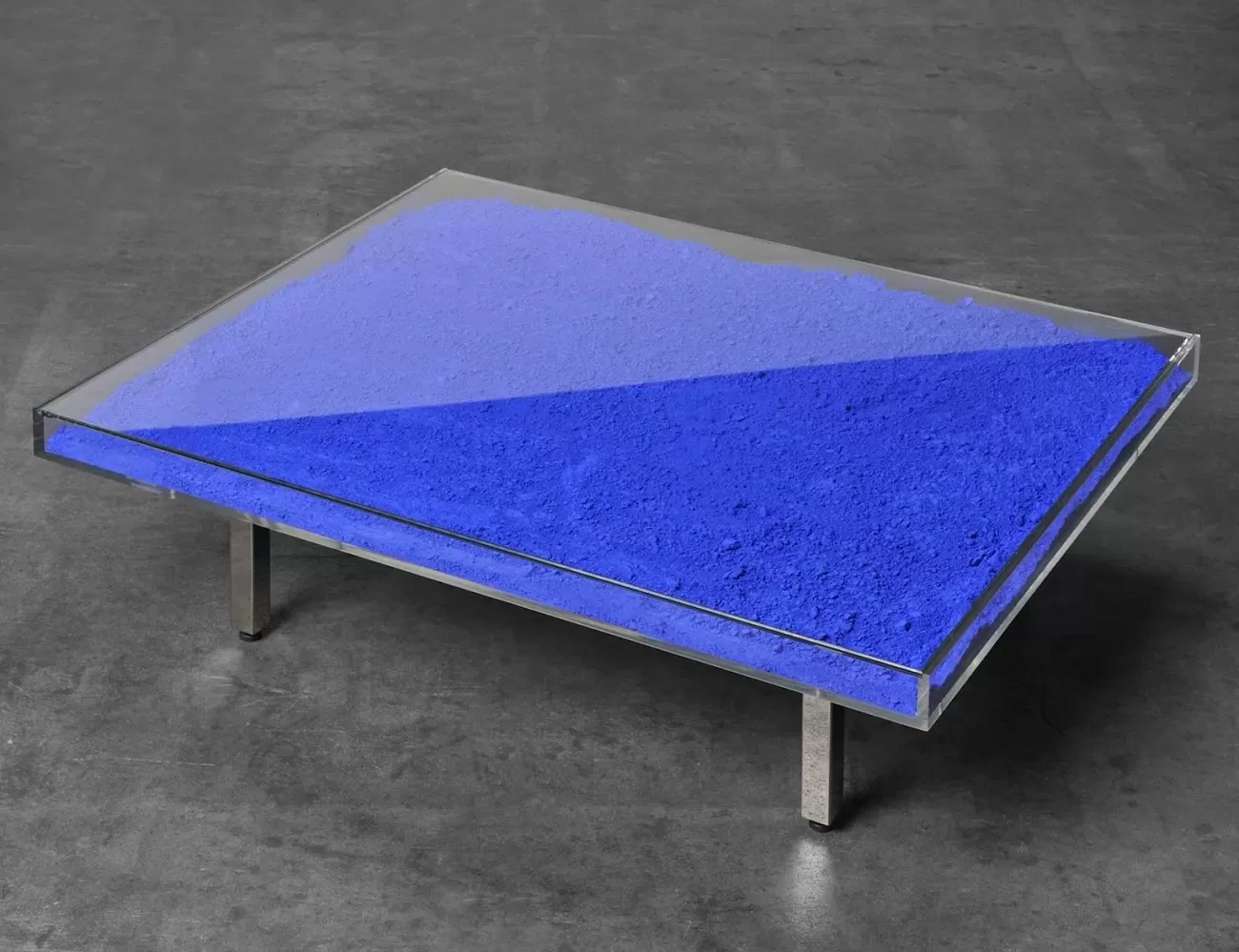 yves klein table ikb blue 1961 weng contemporary