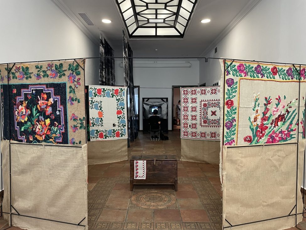 ctrl shift me, instalație alexia popescu, curatorial
