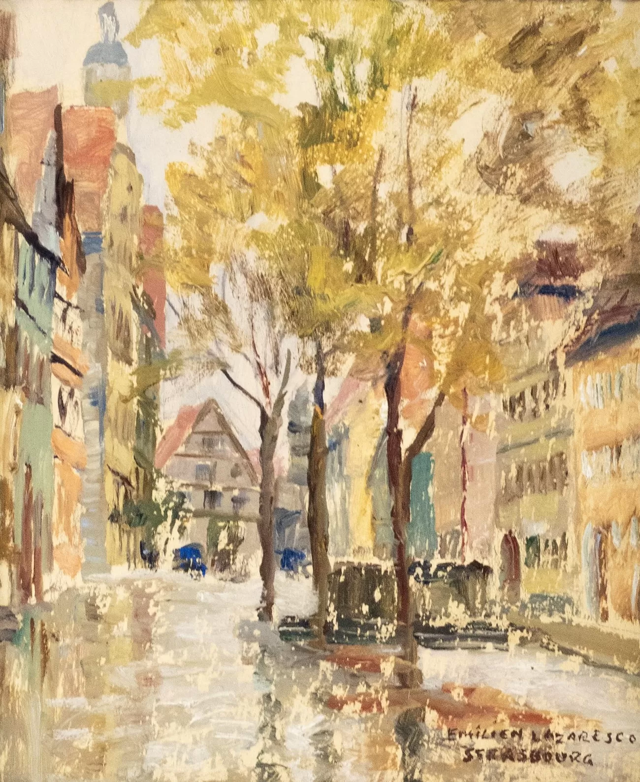 emilian lăzărescu, peisaj din strasbourg