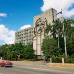 havana,cuba;november,01,2023:,the,ministry,of,internal,affairs,with,an,image