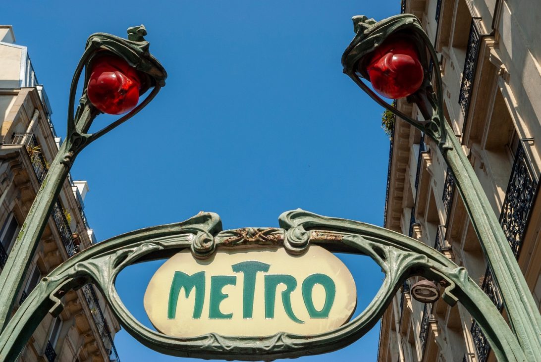 paris,,france,,feb.,2,,2019,,detail,metro,sign,,outside,on