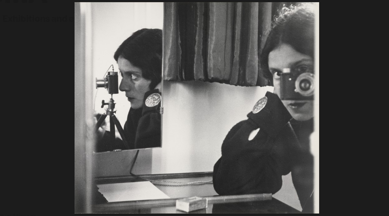 ilse bing, autoportret in oglinzi, 1931