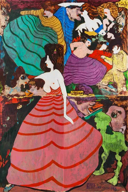 luiss chan dancing party, 1968