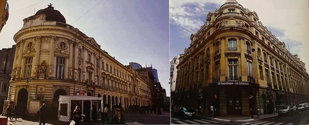 palatul dacia românia, pinacoteca paris