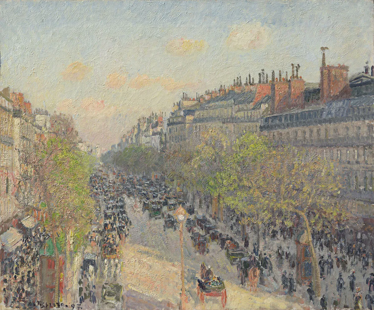 pissarro boulevard montmartre