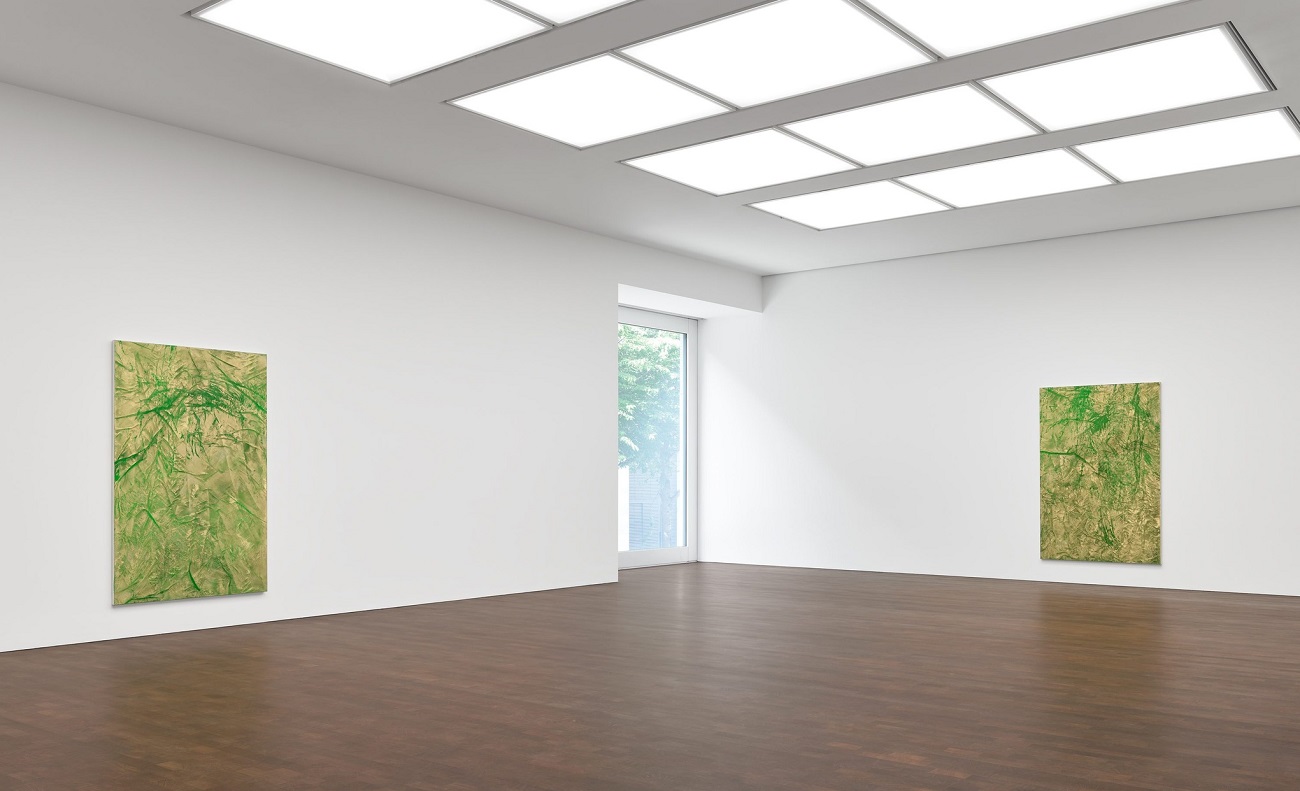 rudolf stingel, gagosian
