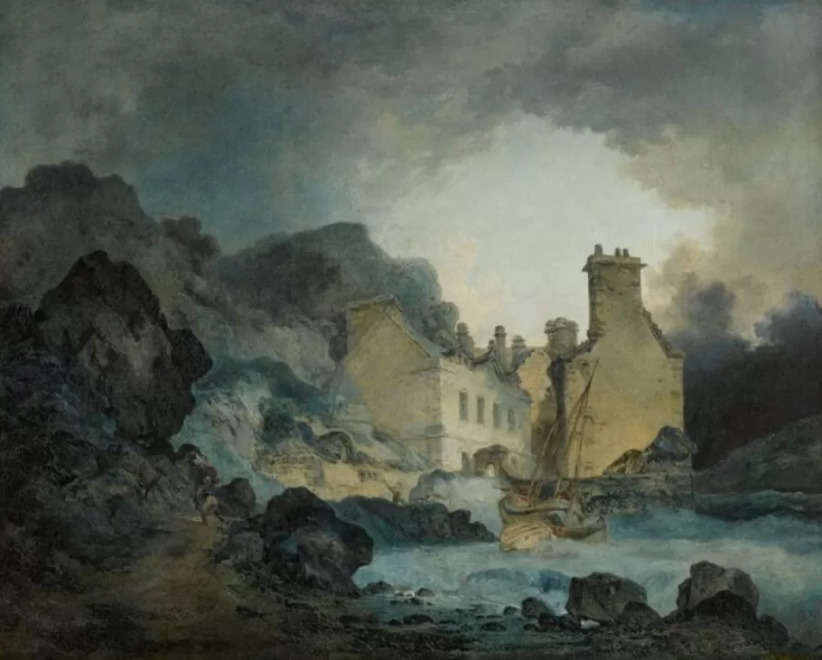 the rising squall, hot wells, from st vincent's rock, bristol, turner, sothebys