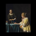 vermeer, mistress and maid, frick collection