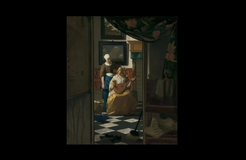 vermeer, the love letter, rijksmuseum