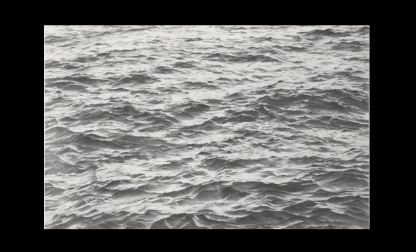 vija celmins, untitled (big sea #2), 1969