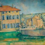 cezanne, house and farm at jas de bouffan, galeria nationala praga