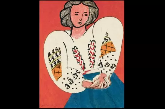 henri matisse la blouse roumaine 1940