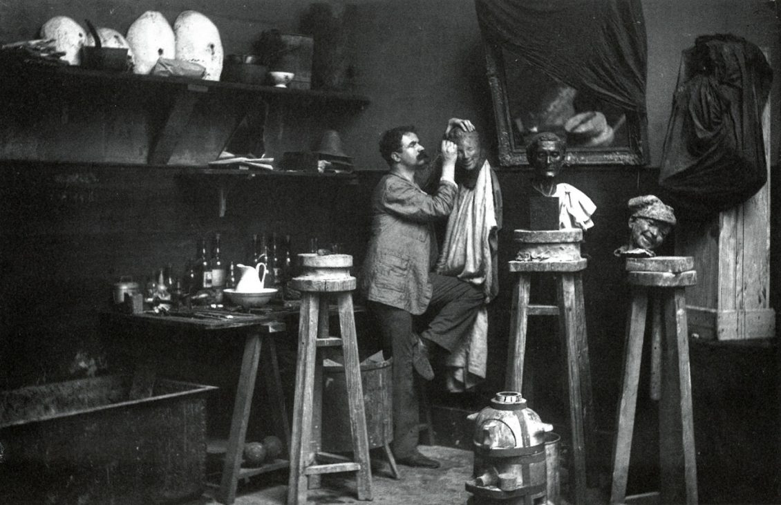 medardo rosso, atelier