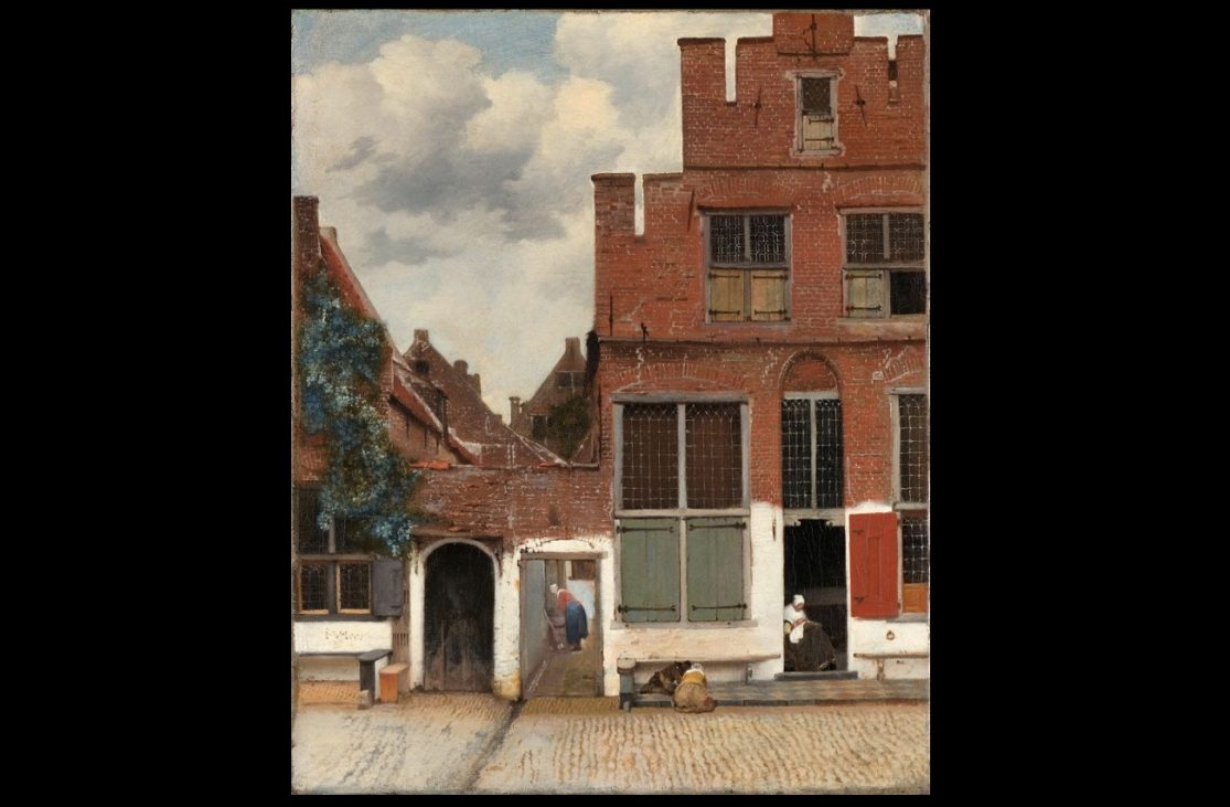 johannes vermeer, the little street (1658 1659). rijksmuseum