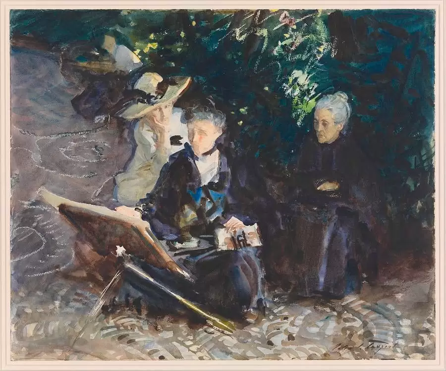 john singer sargent, in the generalife (1912)