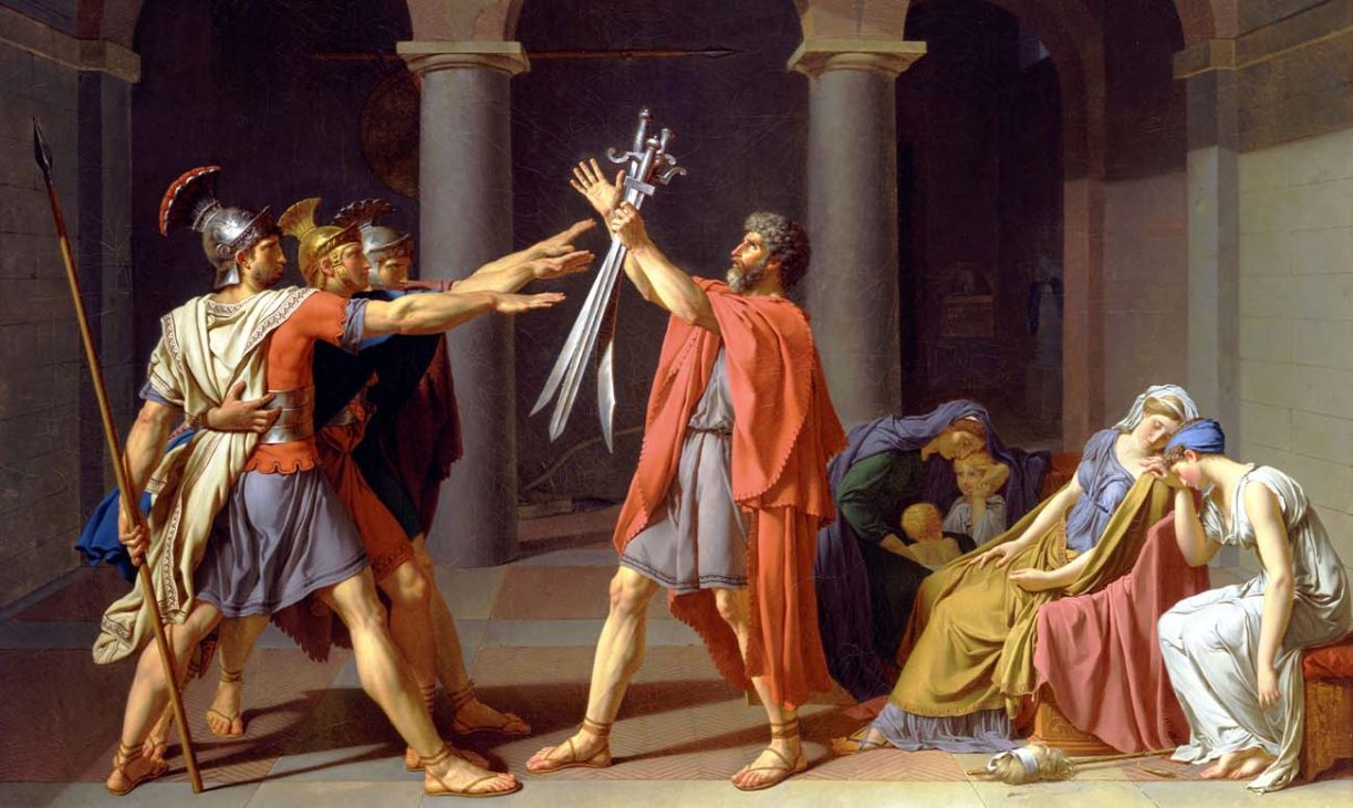 juramantul horatilor (1784) jacques louis david