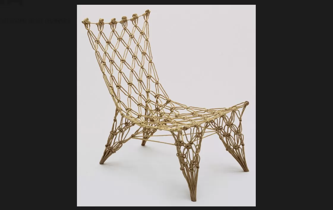knotted chair, marcel wanders