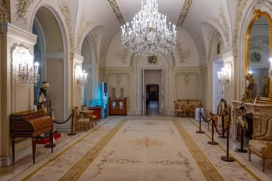 bucharest,,romania,,august,22,,2023:,interior,of,national,museum,cotroceni