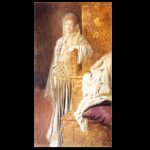 portretul reginei maria în costum național (1901), albertine rupprecht